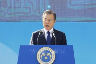 Tổng thống Moon Jae-in kêu gọi tăng cường hợp tác văn hóa vì sự thịnh vượng chung