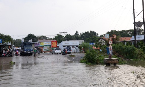 Xây dựng 2 cây cầu chào mừng Đại hội Đảng bộ tỉnh Tiền Giang lần thứ XI