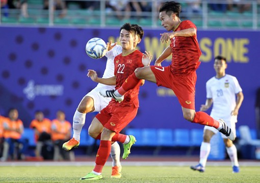 Hạ U.22 Lào 6-1, U.22 Việt Nam khẳng định sức mạnh