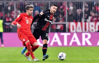Bundesliga: Bayern thua sốc, RB Leipzig tạm trở lại ngôi đầu