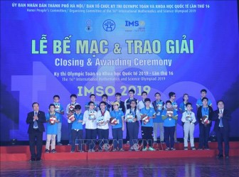 IMSO 2019: Đoàn học sinh Việt Nam giành tổng cộng 36 huy chương