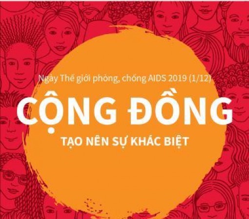 Ngày Thế giới phòng, chống AIDS 2019 (1-12): Cộng đồng tạo nên sự khác biệt