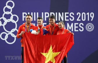 Bảng tổng sắp SEA Games 30: Philippines bứt tốc, Việt Nam xếp thứ 2