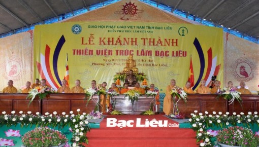 Khánh thành Thiền viện Trúc Lâm Bạc Liêu