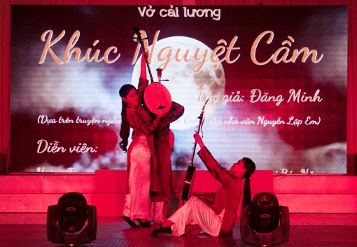 Trung tâm Văn hóa nghệ thuật An Giang: Diễn báo cáo vở cải lương tham dự Hội thi sân khấu cải lương Hương sắc Cửu Long