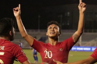 U.22 Indonesia thắng 8-0 U.22 Brunei, đẩy U.22 Thái Lan vào thế khó