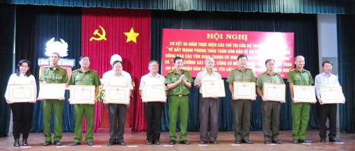 Sơ kết 5 năm thực hiện các chỉ thị của Bộ trưởng Bộ Công an