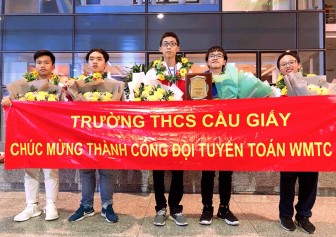 Học sinh Việt Nam đoạt giải vàng cao nhất kỳ thi vô địch các đội tuyển Toán thế giới