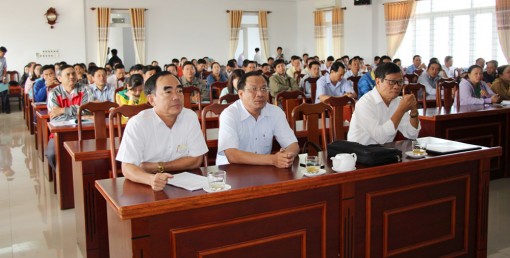 Tập huấn kiến thức pháp luật cho cán bộ Tư pháp, Mặt trận