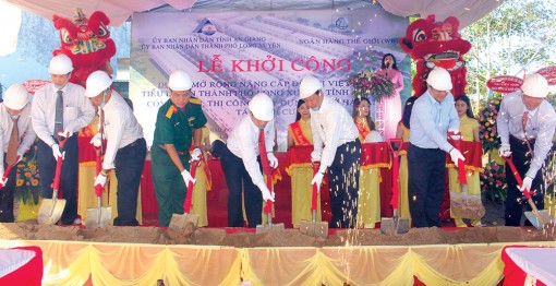 Khởi công xây dựng hạng mục đầu tiên trong dự án “triệu đô”
