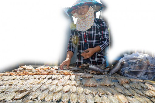 Làng khô đón Tết