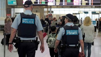 Australia bố trí cảnh sát chống khủng bố tuần tra tại các sân bay lớn
