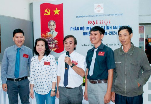 Đại hội Phân hội Mỹ thuật tỉnh An Giang, nhiệm kỳ 2019- 2024