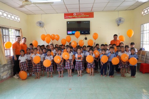 “Rạp phim trường em” đầu tiên ở Long An