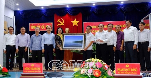 Tỉnh Cà Mau và TP. Hà Nội đồng hành cùng phát triển