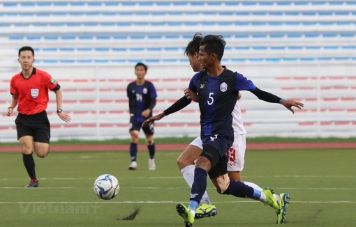 U.22 Campuchia hụt tấm huy chương lịch sử sau loạt luân lưu may rủi