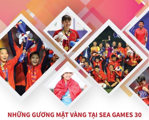 Những gương mặt vàng thể thao Việt Nam tại Sea Games 30