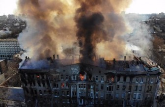 Ukraine: Số người thiệt mạng trong vụ hỏa hoạn tại Odessa tăng mạnh