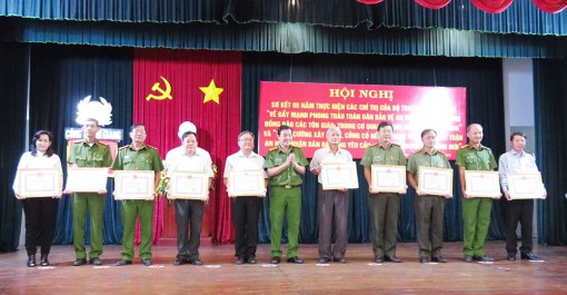 Phát huy hiệu quả phong trào “Toàn dân bảo vệ an ninh Tổ quốc”