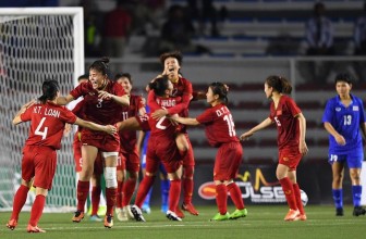 ĐT bóng đá nữ Việt Nam xếp vị trí thứ 34 thế giới