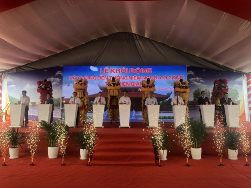 Khởi động xây dựng đền tưởng niệm người có công ở Kiên Giang