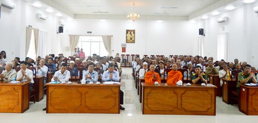 Ban Dân tộc tỉnh: Họp mặt người có uy tín trong đồng bào dân tộc thiểu số năm 2019