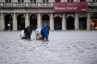 Venice đối mặt với hậu quả khắc nghiệt của đợt thủy triều lịch sử