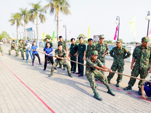 Nhiều sân chơi thể thao hấp dẫn cho lực lượng vũ trang