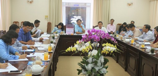Họp đánh giá tiến độ triển khai thực hiện Ngày hội Mắm An Giang - Nam Bộ