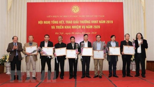 73 tác phẩm được trao giải thưởng Văn học nghệ thuật năm 2019