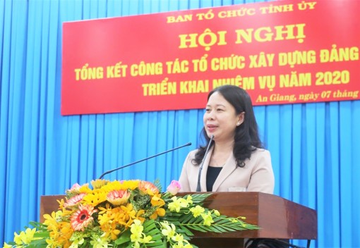 Công tác tổ chức xây dựng Đảng đóng góp quan trọng vào thành tựu chung của tỉnh