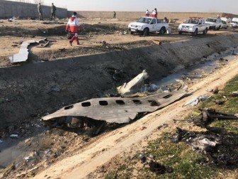 Ukraine tiết lộ thêm thông tin về vụ máy bay Boeing rơi ở Iran