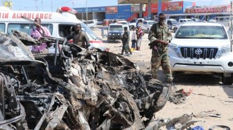 Bom xe phát nổ gần Quốc hội Somalia ở thủ đô Mogadishu