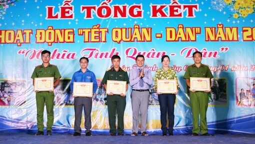 Châu Thành tổng kết hoạt động Tết quân – dân năm 2020