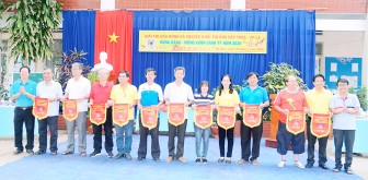 Khối thi đua Công đoàn cơ sở các trường THCS ở TP. Long Xuyên tổ chức Giải bóng đá mini mừng Đảng – mừng xuân