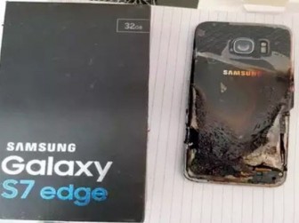 Samsung Galaxy S7 Edge bất ngờ phát nổ