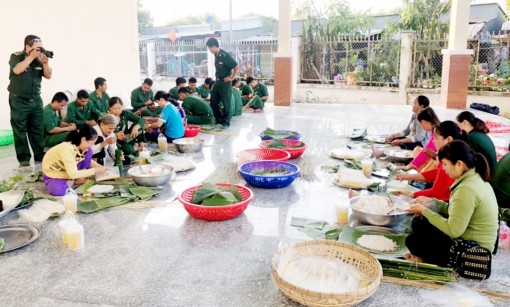 Biên giới vào xuân