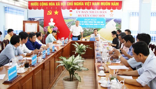 Chợ Mới (An Giang) Họp mặt báo chí Xuân Canh Tý 2020