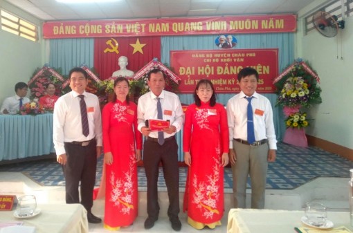 Đại hội Chi bộ Khối vận huyện Châu Phú diễn ra thành công tốt đẹp