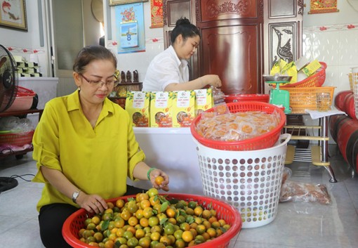 Đồng Tháp: Tết Nguyên đán, sản phẩm bánh mứt an toàn cho sức khỏe được ưa chuộng