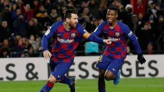 Messi lập công, Barca thắng trận ngày ra mắt HLV mới