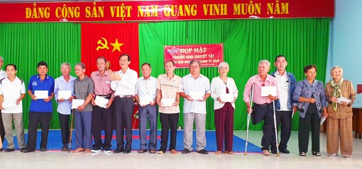 Họp mặt thương binh khuyết tật ở Tịnh Biên nhân dịp Xuân Canh Tý 2020