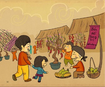 Chợ Tết - Nơi lưu giữ những kỷ niệm tuổi thơ
