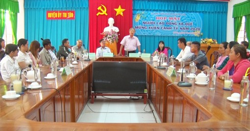 Huyện Tri Tôn có hơn 20.000 lao động xa quê