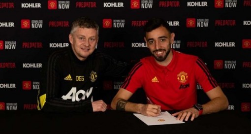 Manchester United chiêu mộ thành công Bruno Fernandes