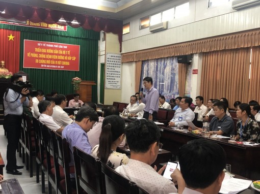 Ngành y tế TP Cần Thơ họp khẩn về virút Corona