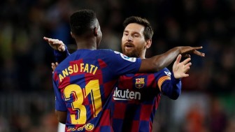Messi lập cú đúp kiến tạo, Barca thắng nhọc Levante