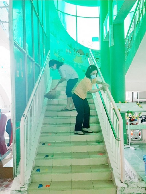 Ngành giáo dục Vĩnh Long tăng cường phòng, chống dịch viêm phổi cấp