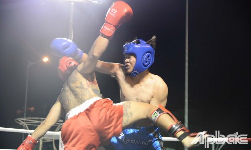 Tiền Giang đoạt hạng Nhất toàn đoàn nội dung Lowkick nam