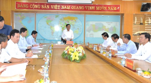 Chủ nhiệm Ủy ban Kiểm tra Trung ương làm việc tại Tiền Giang